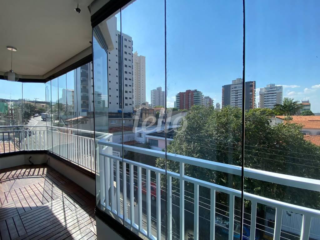VARANDA de Apartamento à venda, cobertura - Padrão com 205 m², 3 quartos e 3 vagas em Vila Caminho do Mar - São Bernardo do Campo