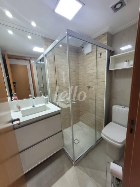 WC de Apartamento à venda, Padrão com 52 m², 2 quartos e 2 vagas em Utinga - Santo André