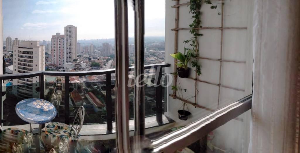 VARANDA de Apartamento à venda, Duplex com 156 m², 3 quartos e 3 vagas em Vila Dom Pedro I - São Paulo