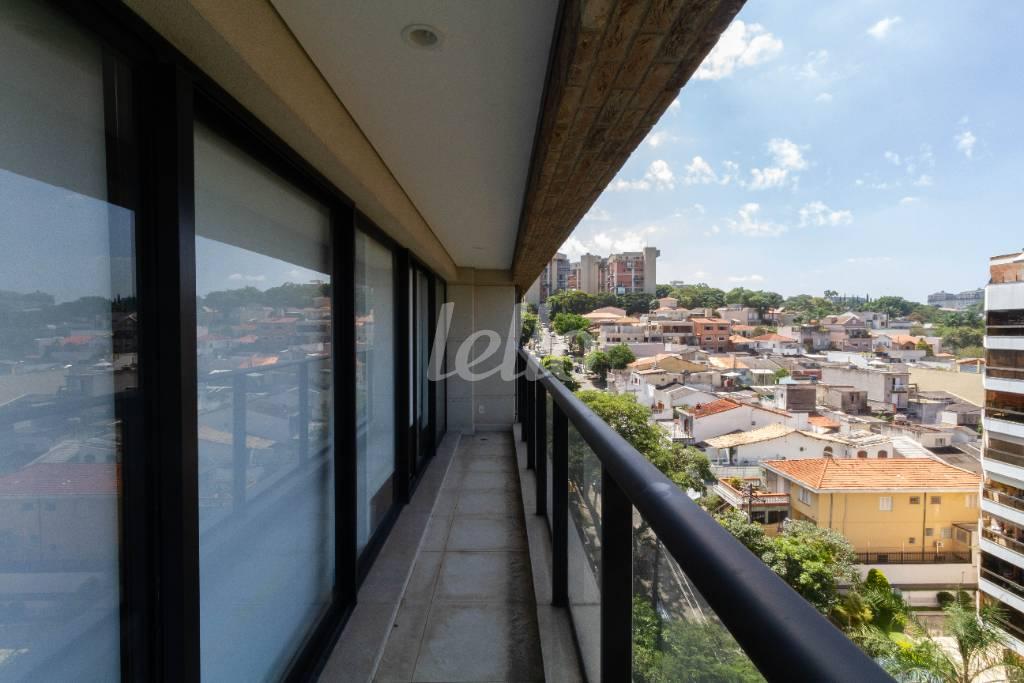 SACADA de Apartamento para alugar, cobertura - Padrão com 144 m², 1 quarto e 2 vagas em Vila Progredior - São Paulo