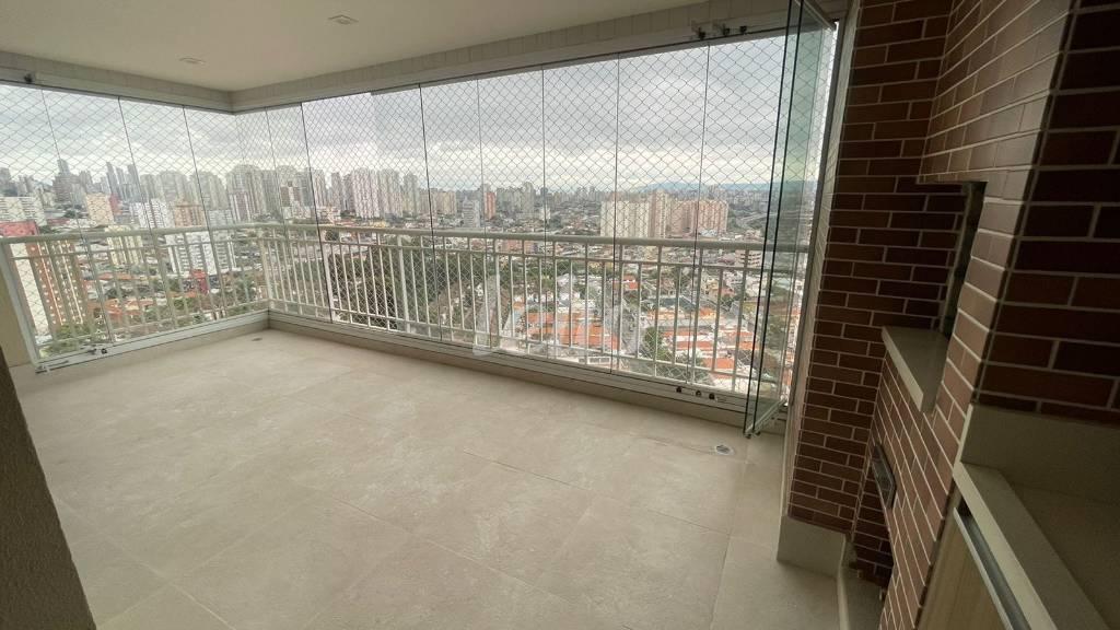 VARANDA GOURMET de Apartamento à venda, Padrão com 125 m², 2 quartos e 2 vagas em Tatuapé - São Paulo