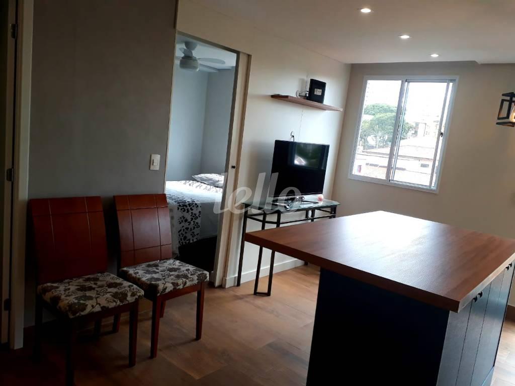 LIVING de Apartamento à venda, Padrão com 30 m², 1 quarto e em Vila Monumento - São Paulo