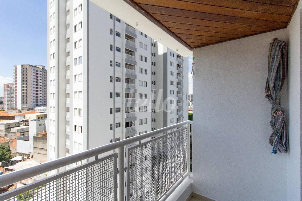 SACADA de Apartamento à venda, Padrão com 55 m², 2 quartos e 1 vaga em Lauzane Paulista - São Paulo