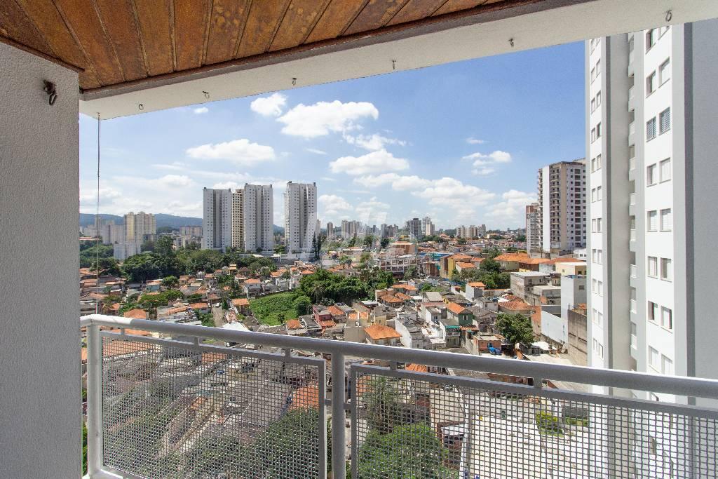 SACADA de Apartamento à venda, Padrão com 55 m², 2 quartos e 1 vaga em Lauzane Paulista - São Paulo