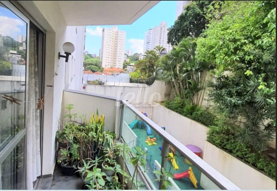 VARANDA de Apartamento à venda, Padrão com 130 m², 3 quartos e 1 vaga em Vila Monte Alegre - São Paulo