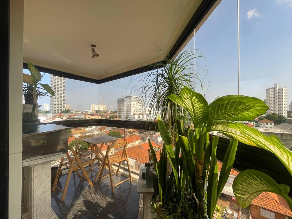 VARANDA de Apartamento à venda, Padrão com 140 m², 3 quartos e 2 vagas em Alto da Moóca - São Paulo