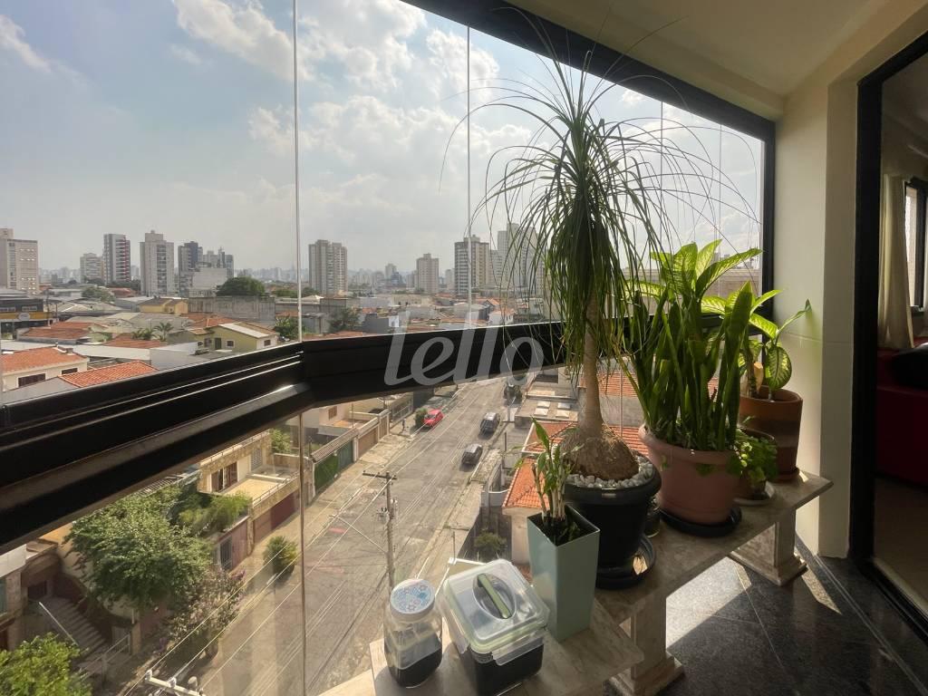VARANDA de Apartamento à venda, Padrão com 140 m², 3 quartos e 2 vagas em Alto da Moóca - São Paulo