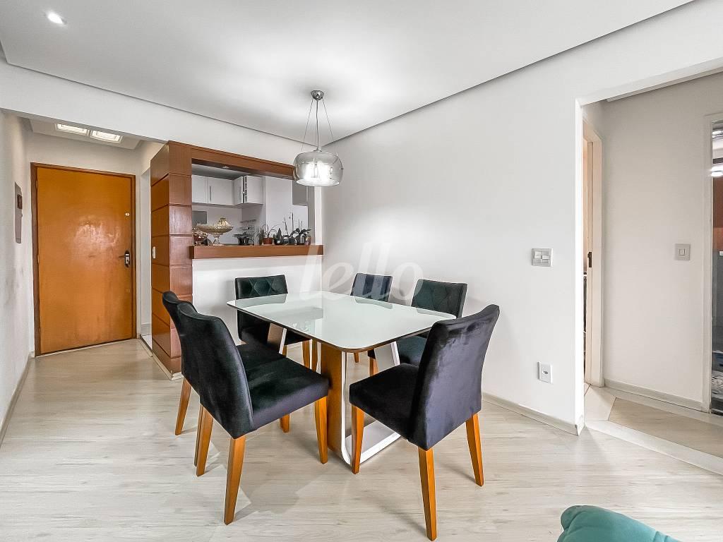 4 SALA de Apartamento à venda, Padrão com 67 m², 2 quartos e 1 vaga em Chácara Califórnia - São Paulo