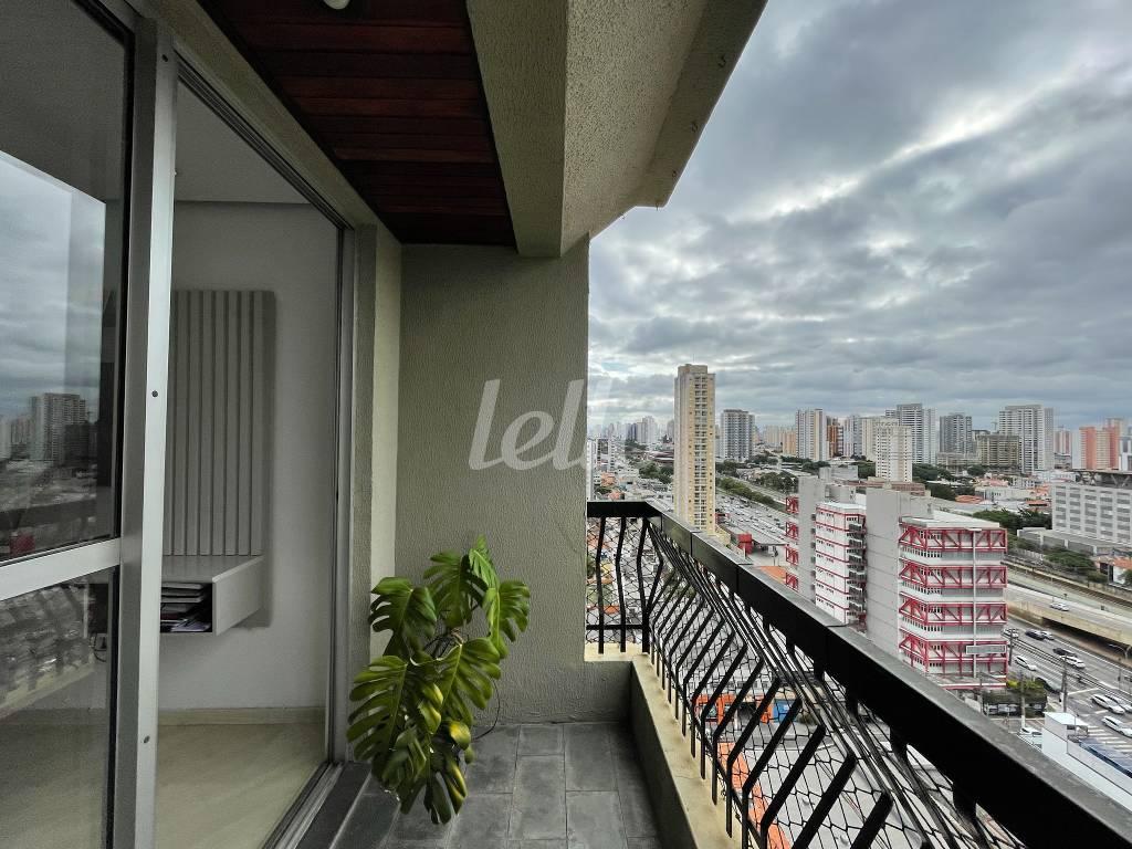 10 VARANDA de Apartamento à venda, Padrão com 67 m², 2 quartos e 1 vaga em Chácara Califórnia - São Paulo