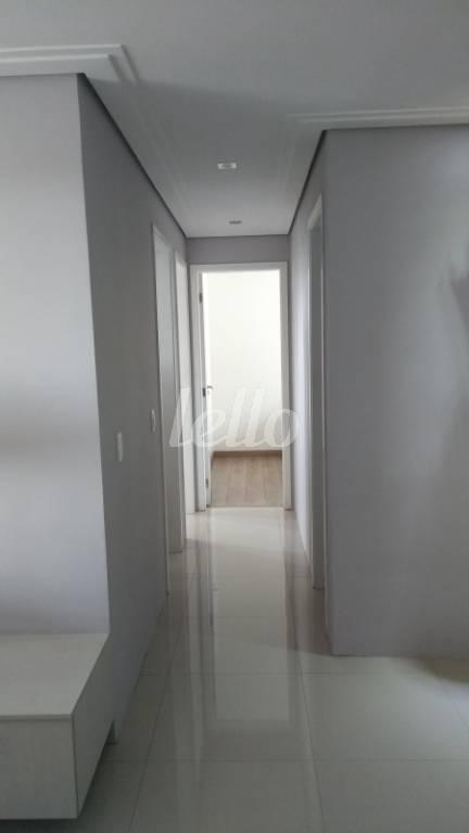 CORREDOR de Apartamento à venda, Padrão com 70 m², 3 quartos e 2 vagas em Rudge Ramos - São Bernardo do Campo