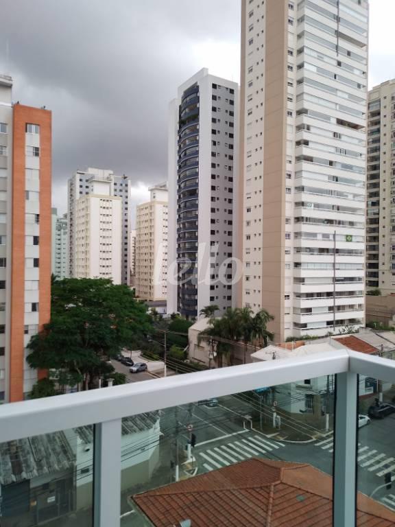 VARANDA de Sala / Conjunto à venda, Padrão com 37 m², e 1 vaga em Vila Clementino - São Paulo