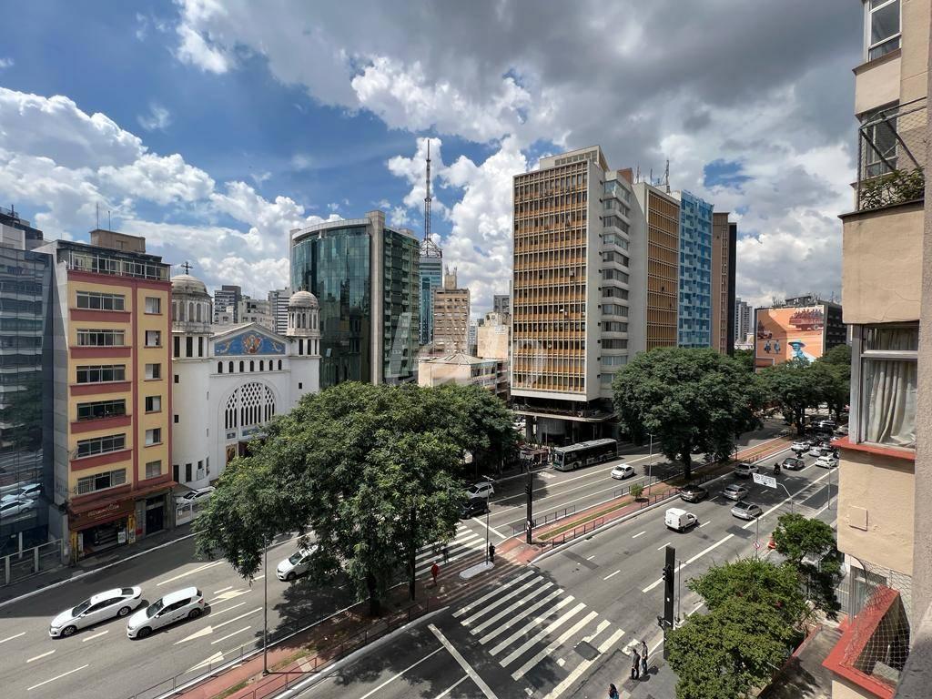 VISTA EXTERNA de Apartamento à venda, Padrão com 112 m², 3 quartos e 2 vagas em Paraíso - São Paulo