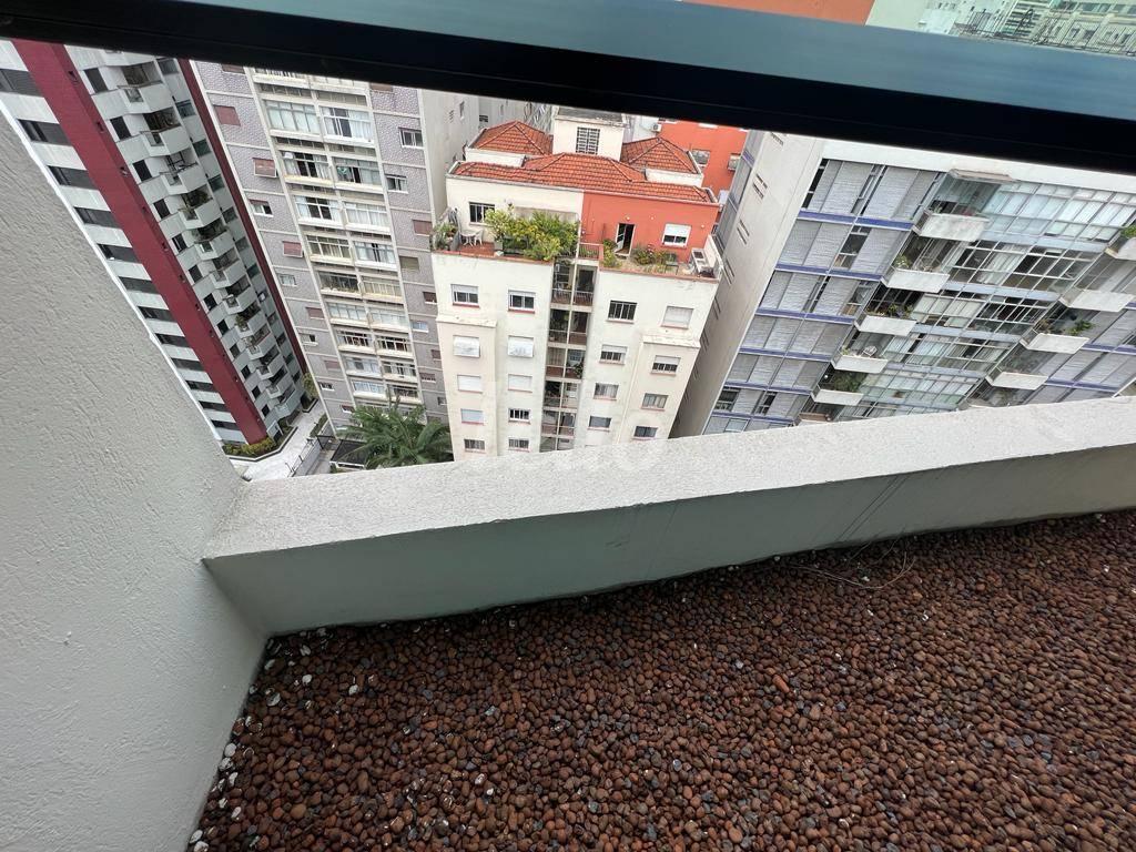 VISTA EXTERNA de Sala / Conjunto à venda, Padrão com 68 m², e 2 vagas em Jardim Paulista - São Paulo