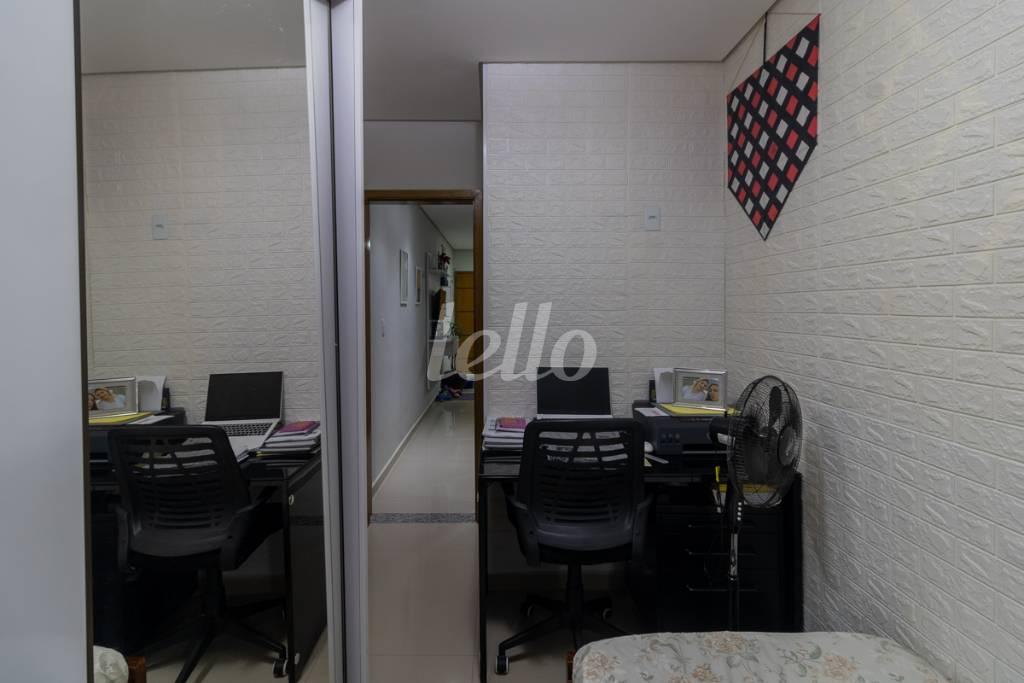 DORMITÓRIO de Apartamento para alugar, Padrão com 70 m², 2 quartos e 1 vaga em Vila Valparaíso - Santo André