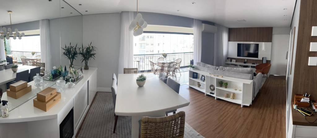 SALA de Apartamento à venda, Padrão com 120 m², 3 quartos e 2 vagas em Vila Prudente - São Paulo