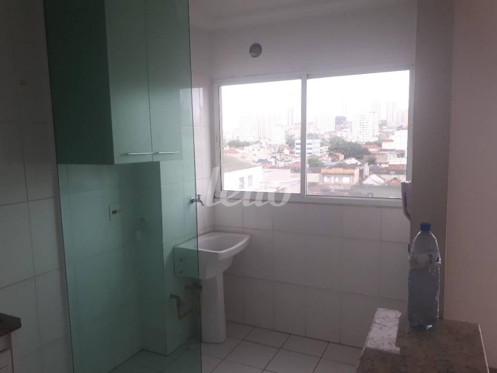 AREA DE SERVIÇO de Apartamento para alugar, Padrão com 63 m², 3 quartos e 1 vaga em Cambuci - São Paulo