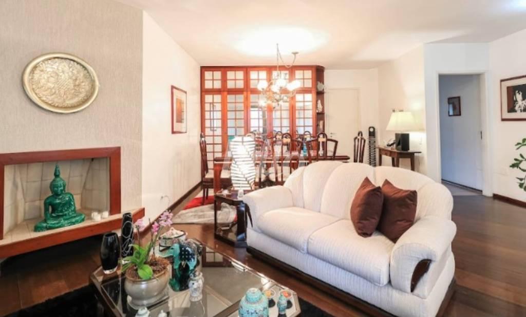 SALA de Apartamento à venda, Padrão com 173 m², 4 quartos e 2 vagas em Itaim Bibi - São Paulo