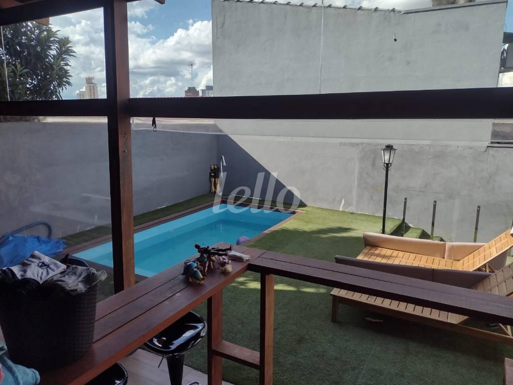 PISCINA de Casa à venda, sobrado com 270 m², 2 quartos e 4 vagas em Vila Lúcia - São Paulo