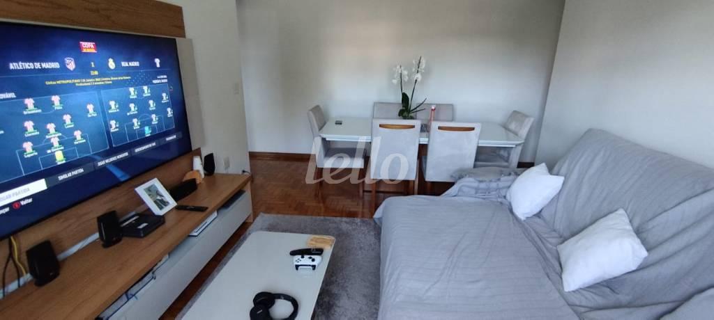 SALA de Apartamento à venda, Padrão com 94 m², 2 quartos e 1 vaga em Jd. Leonor M. de Barros - São Paulo
