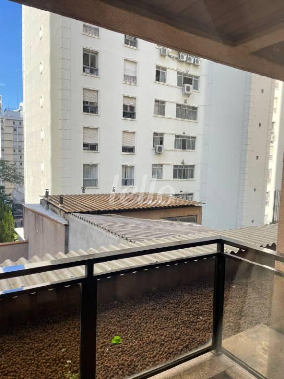VARANDA de Apartamento à venda, Padrão com 44 m², 1 quarto e 1 vaga em Jardim Paulista - São Paulo