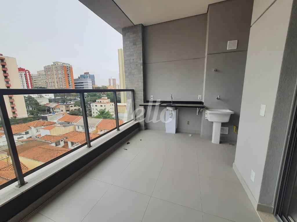 VARANDA de Apartamento à venda, Padrão com 81 m², 2 quartos e 1 vaga em Vila Mariana - São Paulo