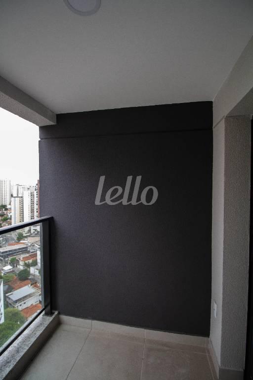SACADA de Apartamento à venda, Studio com 36 m², 1 quarto e 1 vaga em Chácara Inglesa - São Paulo
