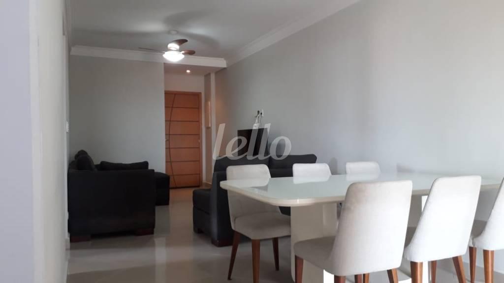 SALA DOIS AMBIENTES de Apartamento à venda, Padrão com 94 m², 3 quartos e 2 vagas em Santa Maria - São Caetano do Sul