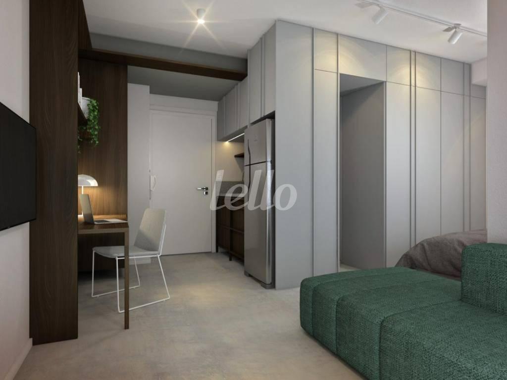 COZINHA de Apartamento à venda, Padrão com 27 m², 1 quarto e em Vila Nova Conceição - São Paulo