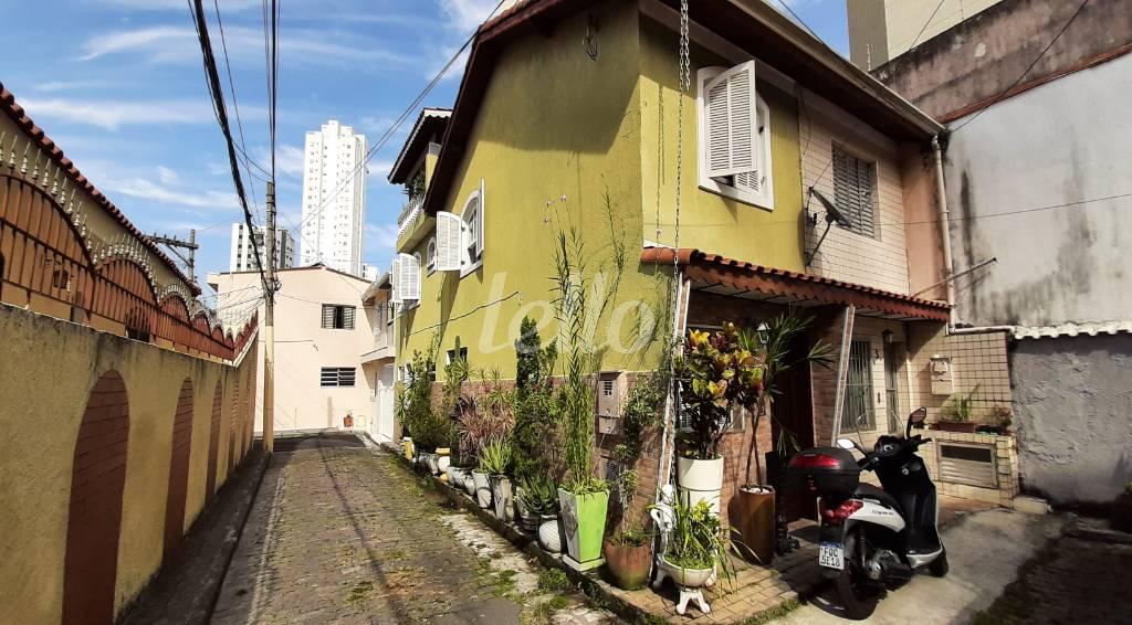 FACHADA de Casa à venda, sobrado com 150 m², 3 quartos e 1 vaga em Mooca - São Paulo
