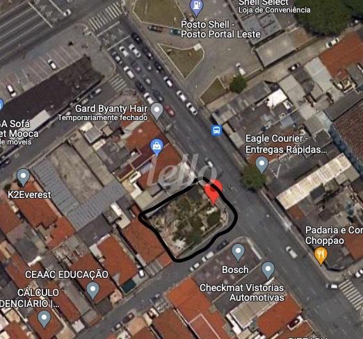 MAPA de Área / Terreno à venda, Padrão com 370 m², e em Mooca - São Paulo