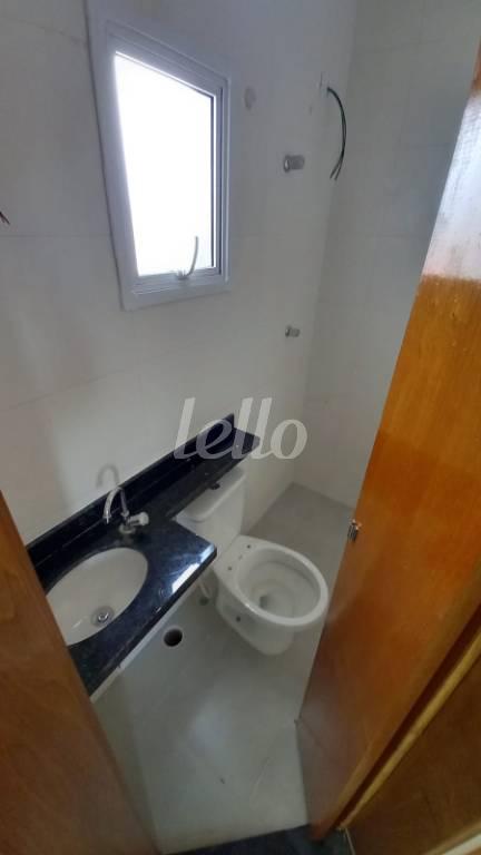 WC de Apartamento à venda, cobertura - Padrão com 98 m², 2 quartos e 1 vaga em Vila América - Santo André