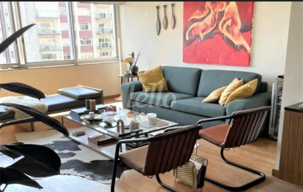 SALA (2) de Apartamento à venda, Padrão com 164 m², 3 quartos e 1 vaga em Itaim Bibi - São Paulo