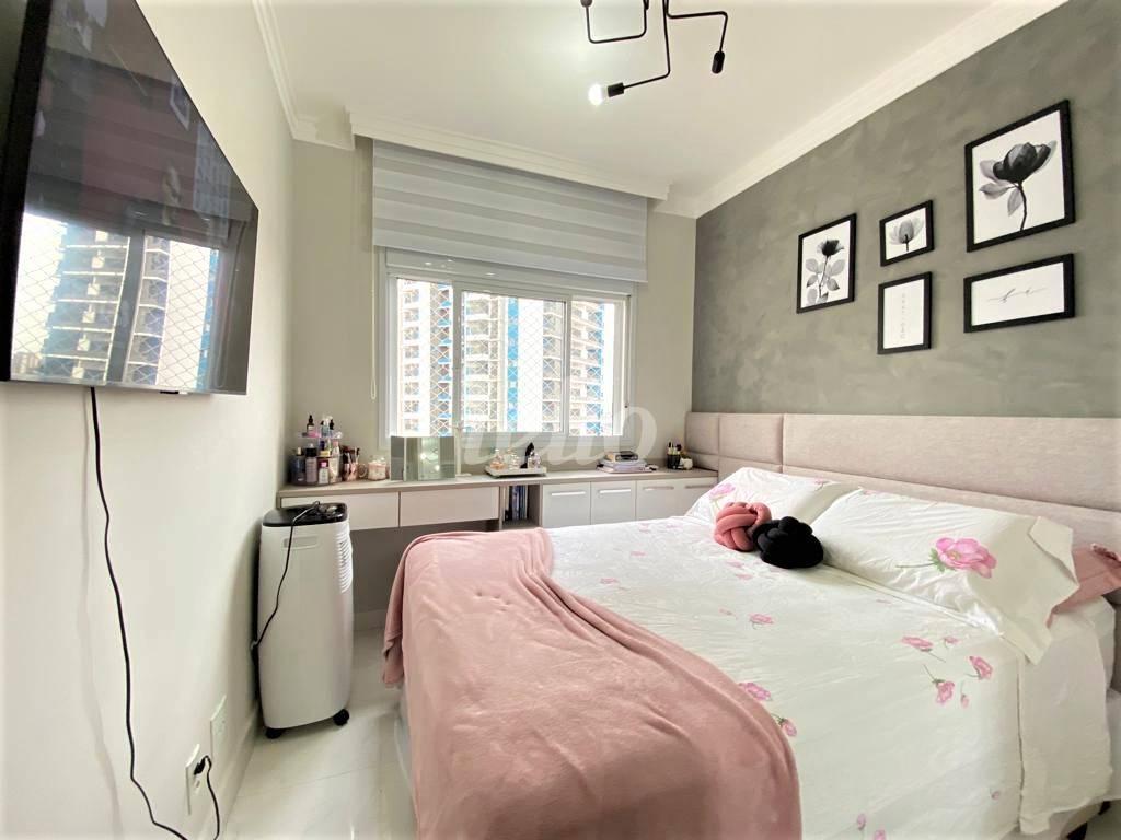 DORMITORIO de Apartamento à venda, Padrão com 68 m², 2 quartos e 1 vaga em Chácara Seis de Outubro - São Paulo