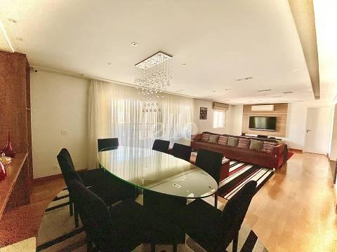 SALA de Apartamento à venda, Padrão com 167 m², 3 quartos e 3 vagas em Alto de Pinheiros - São Paulo