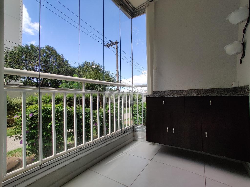 VARANDA de Apartamento à venda, Garden com 79 m², 2 quartos e 1 vaga em Vila Santa Luzia - São Bernardo do Campo