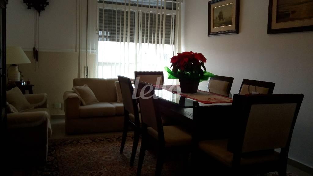 SALA DOIS AMBIENTES de Apartamento à venda, Padrão com 86 m², 2 quartos e 1 vaga em Mooca - São Paulo