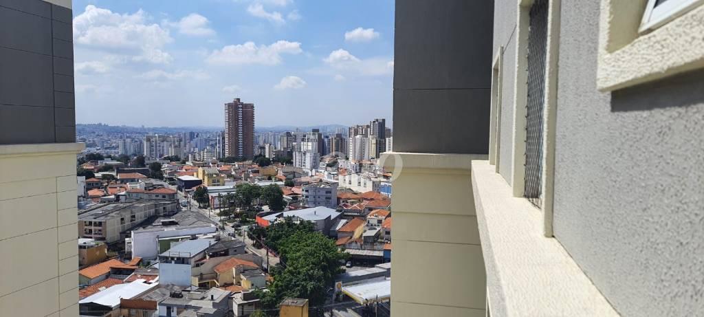 VISTA de Apartamento à venda, Padrão com 51 m², 2 quartos e 1 vaga em Campestre - Santo André