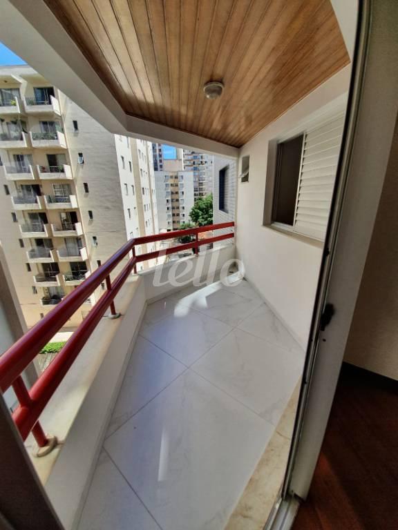 VARANDA de Apartamento à venda, Padrão com 101 m², 3 quartos e 2 vagas em Vila Monte Alegre - São Paulo