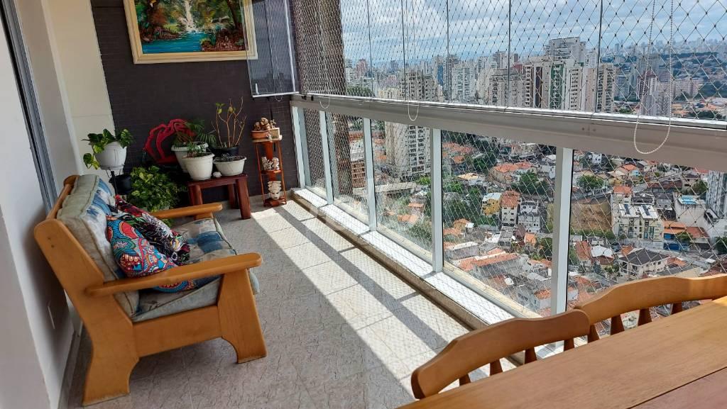 VARANDA de Apartamento à venda, Padrão com 125 m², 4 quartos e 2 vagas em Vila Mariana - São Paulo