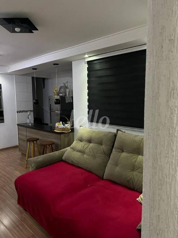 SALA de Apartamento à venda, cobertura - Padrão com 128 m², 2 quartos e 2 vagas em Vila Alzira - Santo André