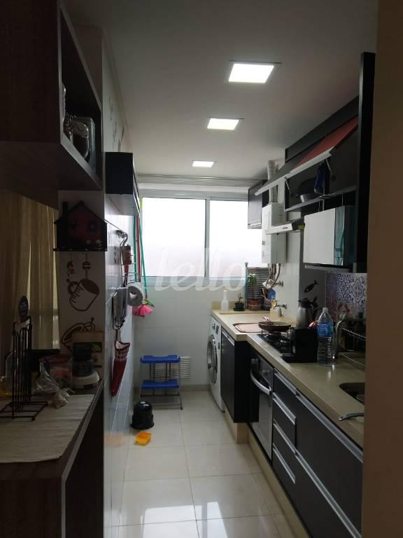 COZINHA de Apartamento à venda, Padrão com 47 m², 2 quartos e 1 vaga em Vila Valparaíso - Santo André