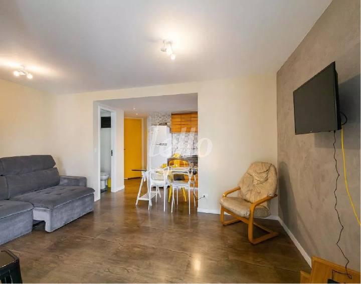 SALA de Apartamento para alugar, Padrão com 57 m², 1 quarto e 2 vagas em Pinheiros - São Paulo