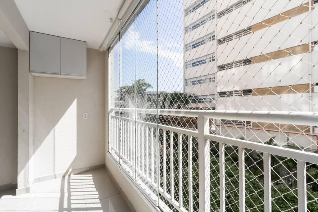 VARANDA de Apartamento à venda, Padrão com 32 m², 1 quarto e em Catumbi - São Paulo