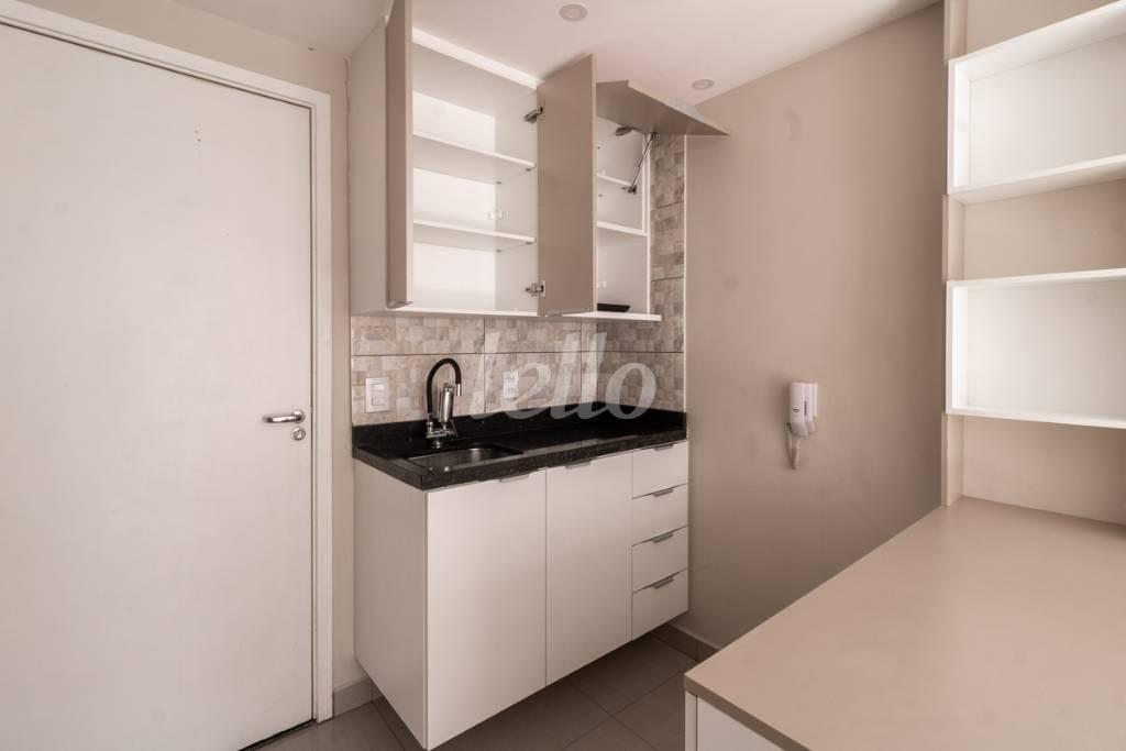 COZINHA de Apartamento à venda, Padrão com 32 m², 1 quarto e em Catumbi - São Paulo