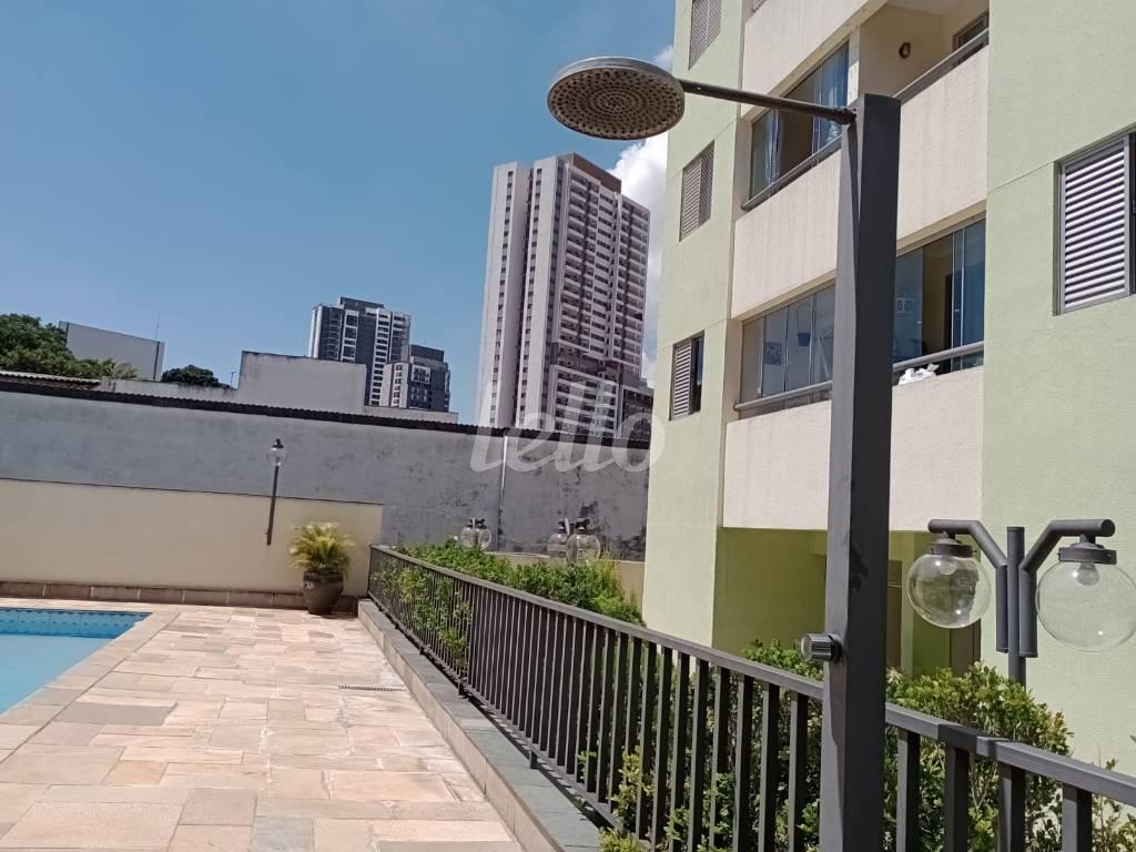 DECK DA PISCINA de Apartamento à venda, Padrão com 55 m², 2 quartos e 1 vaga em Parada Inglesa - São Paulo