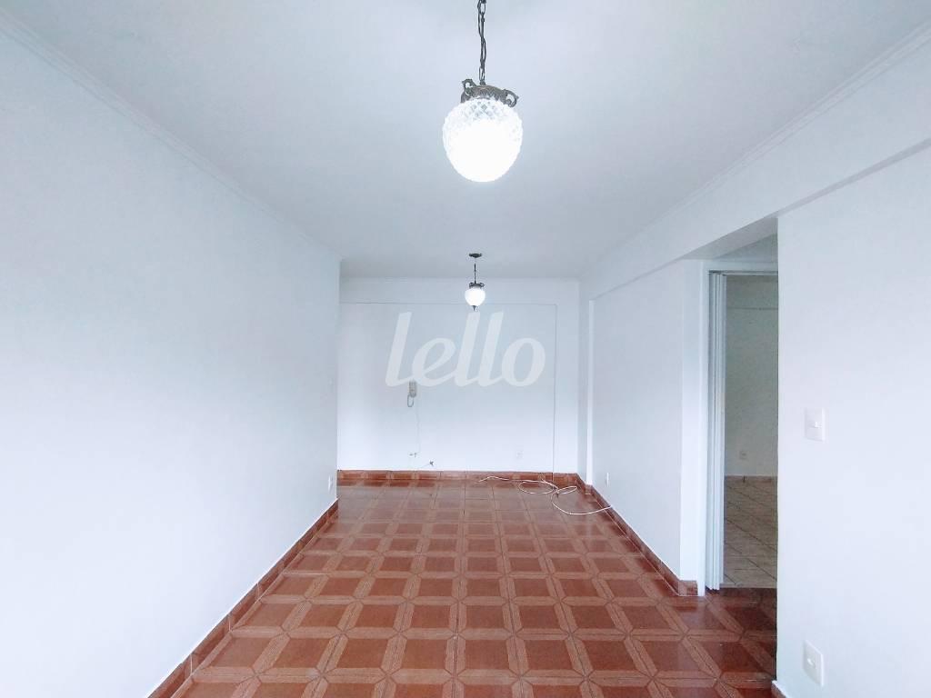 SALA de Apartamento para alugar, Padrão com 55 m², 2 quartos e 1 vaga em Brás - São Paulo