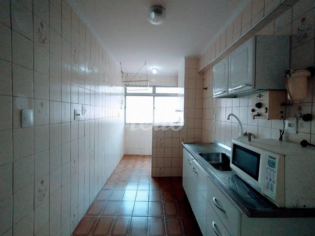COZINHA de Apartamento para alugar, Padrão com 55 m², 2 quartos e 1 vaga em Brás - São Paulo