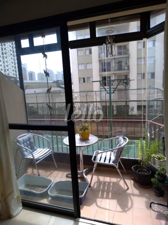 SACADA de Apartamento à venda, Padrão com 74 m², 2 quartos e 1 vaga em Alto da Moóca - São Paulo