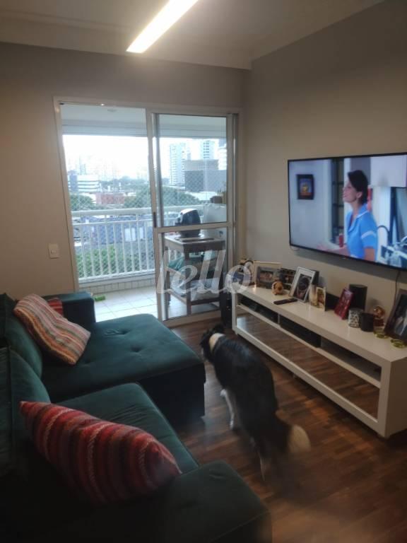 SALA DE TV de Apartamento à venda, Padrão com 95 m², 3 quartos e 2 vagas em Chácara Santo Antônio - São Paulo