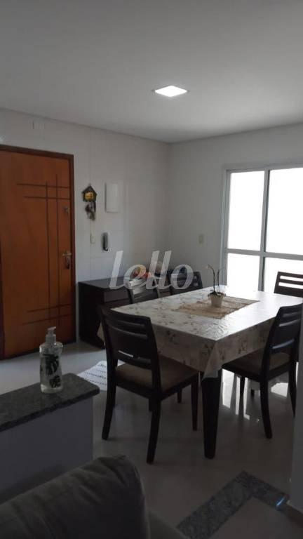 SALA de Apartamento à venda, Padrão com 76 m², 3 quartos e 2 vagas em Vila Eldizia - Santo André